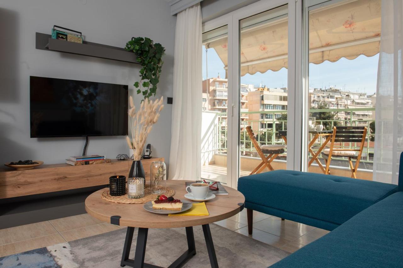 "Orpheus' Apartment" View And Parking Near The Center Salonic Exterior foto